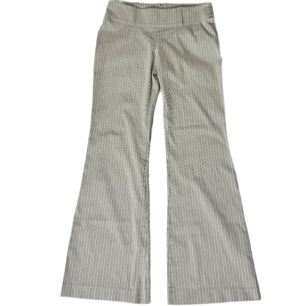 Le château set tube top Bottoms striped Grey cream beige vintage y2k 2000s - Picture 13 of 13